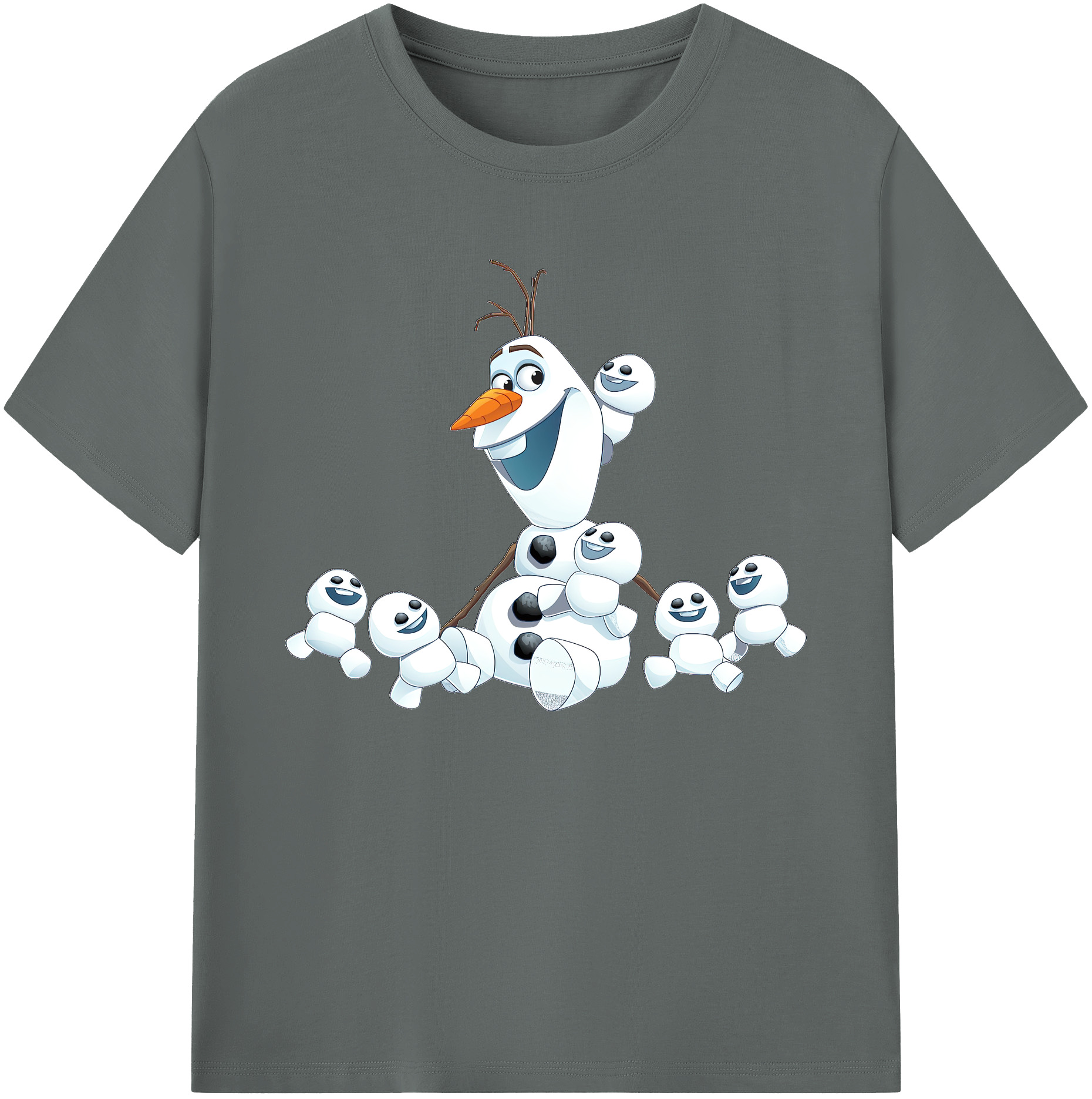 （画像用） アナと雪の女王 アンナ エルサ Frozen Anna Elsa 綿100％ メンズ半袖Tシャツ｜肌触りやわらか＆通気性